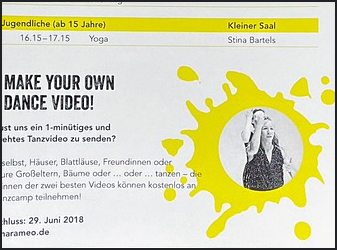 Detail marameo-Flyer für Jugendliche