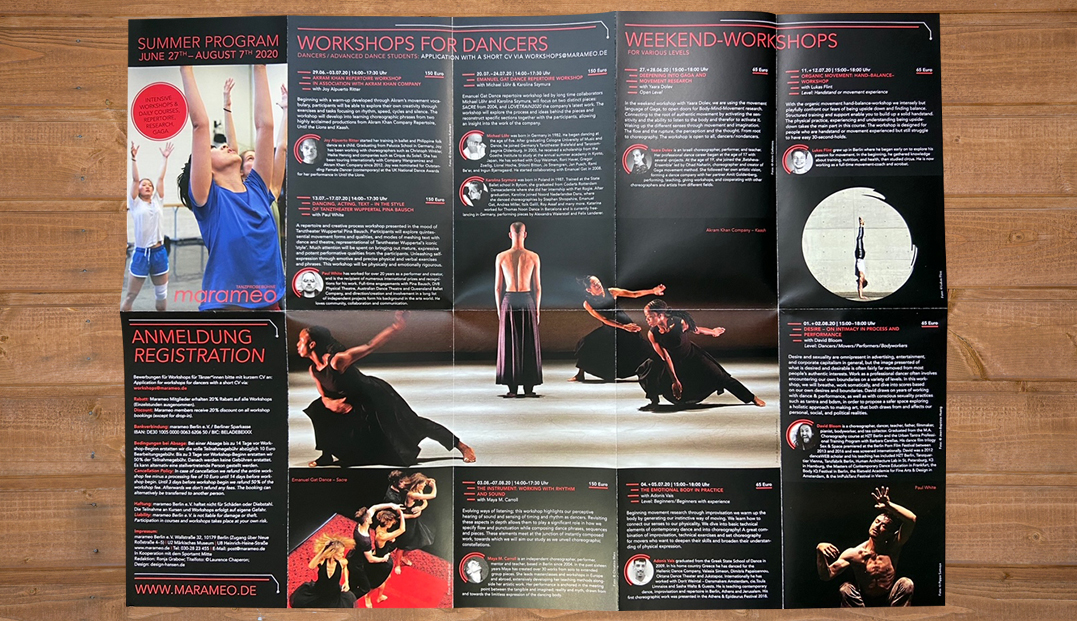 Summer Program for Dancers 2020